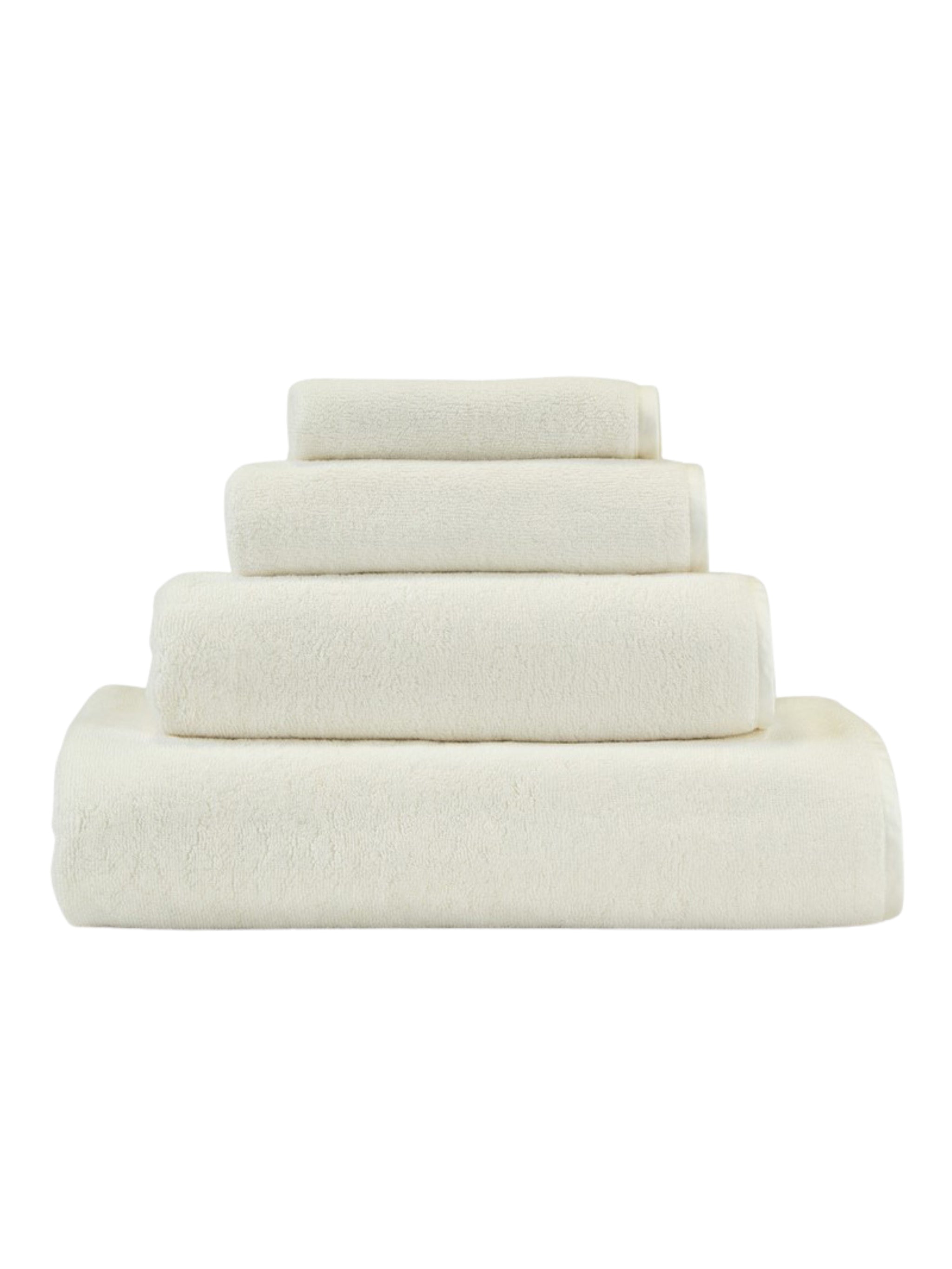 Plush terry towels set 5 pcs