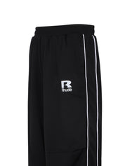 Rhude mesh piping parachute track pant