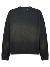 JOURNEY UNISEX CREW NECK DYED COTTON FLEECE BLEACHING EFFECT WITH EMBROIDERY