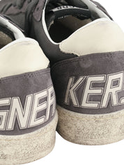 Ballstar nabuk upper suede toe and spur leather star and heel