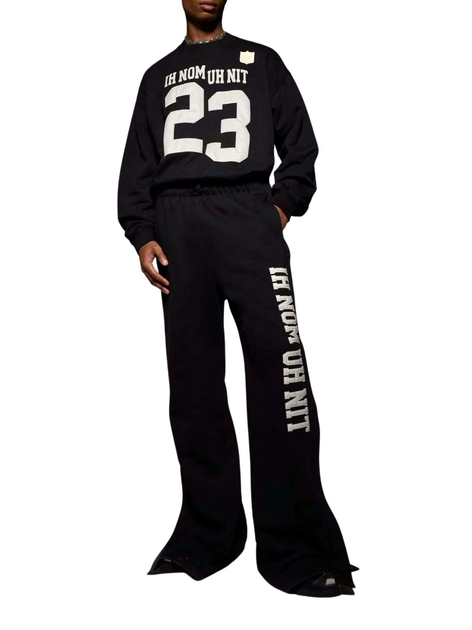 Tear away sweatpants patch