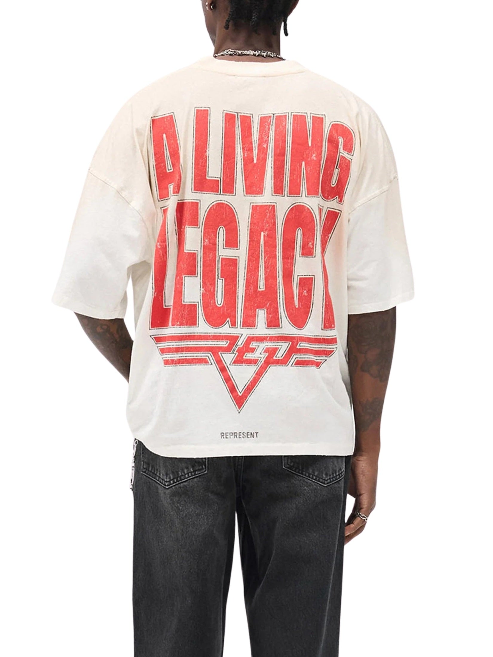Reversible living legacy falcon t-shirt