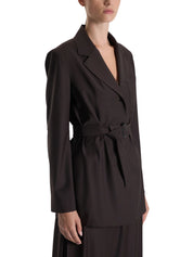 BROWN CLASSIC BLAZER