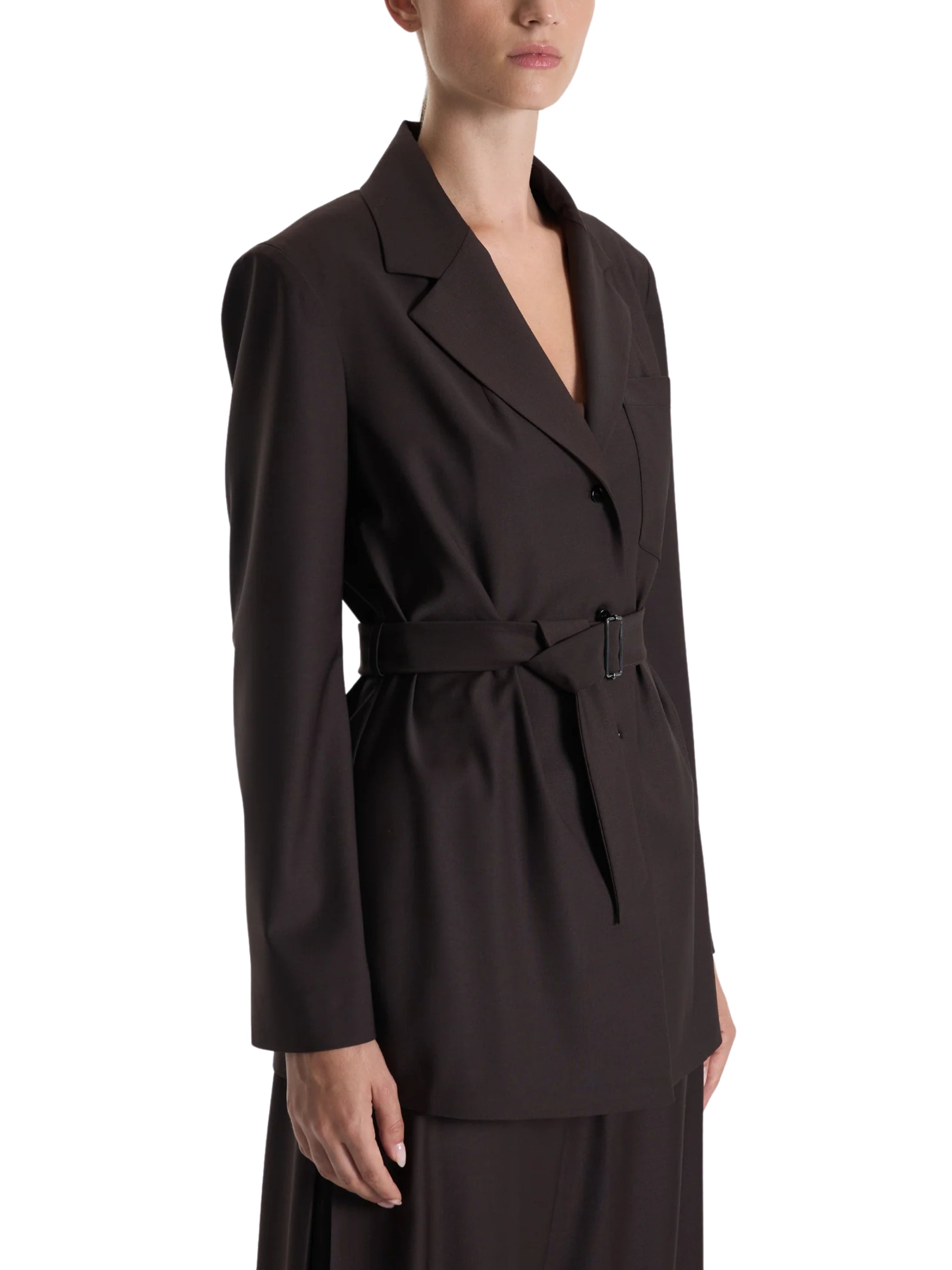 BROWN CLASSIC BLAZER