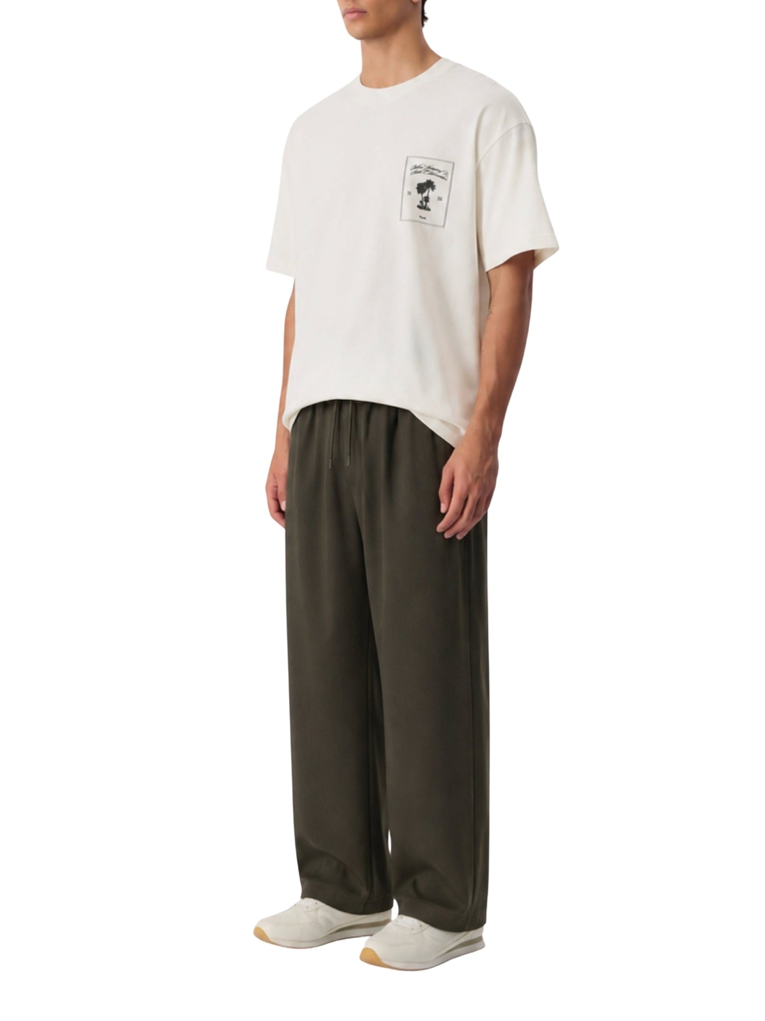 Elastic waist band pants