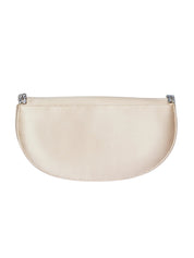 Riviera stone-encrusted satin clutch