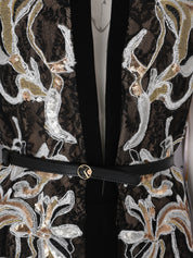 Embroidered Lace Dress