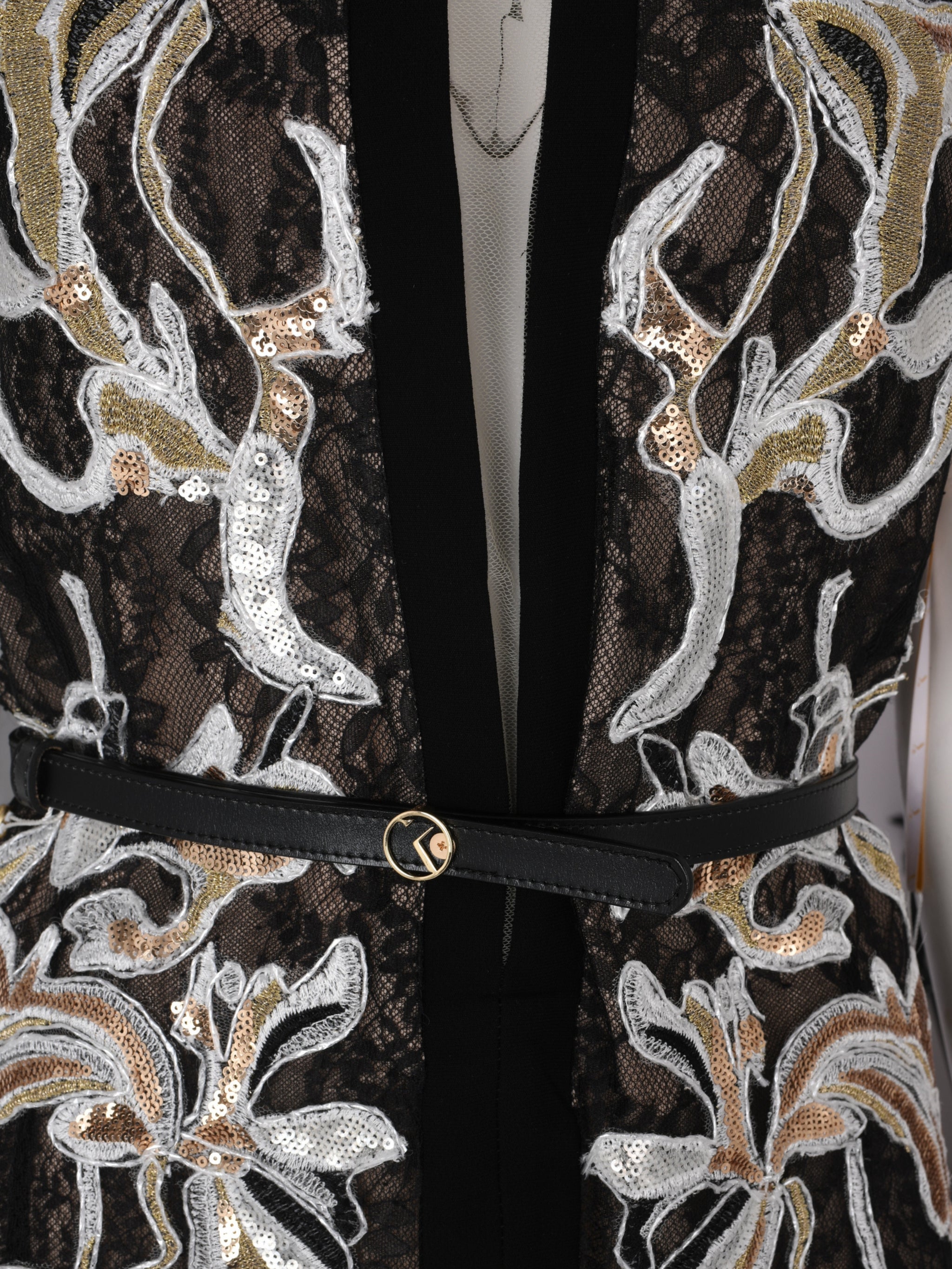 Embroidered Lace Dress