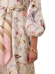 Rebellion Button Midi Dress