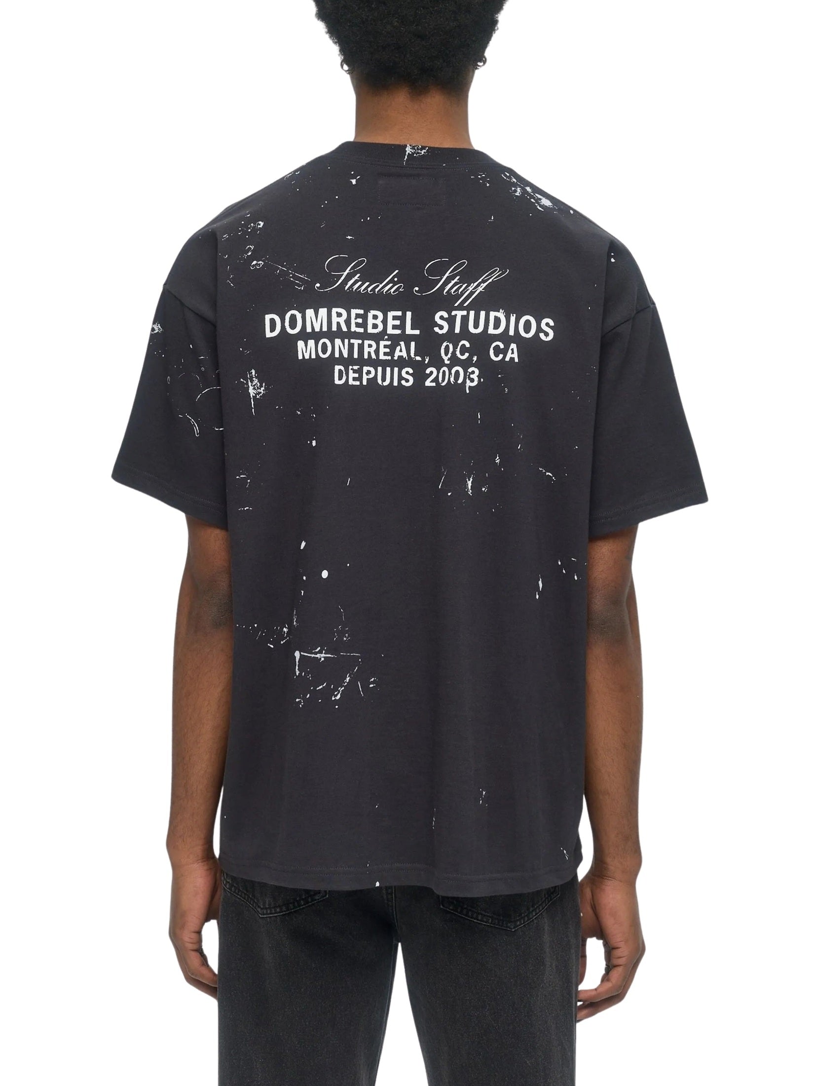 Staff t-shirt old black