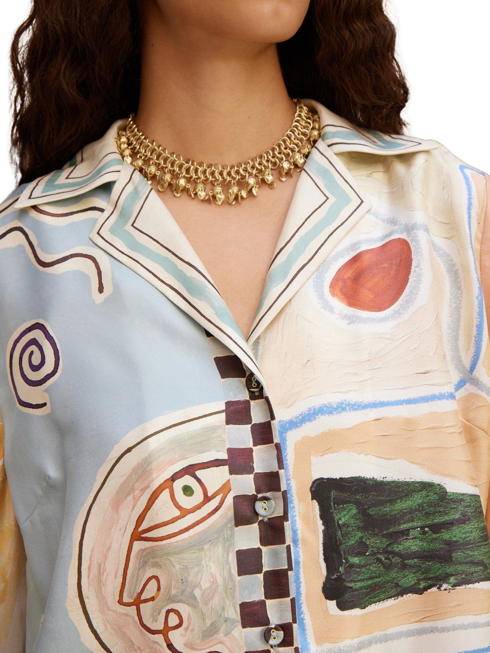 Michelle silk shirt