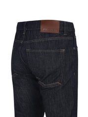 Blue navy 5 pockets jeans