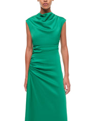 Melaney satin gown