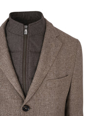 Jacket with chest