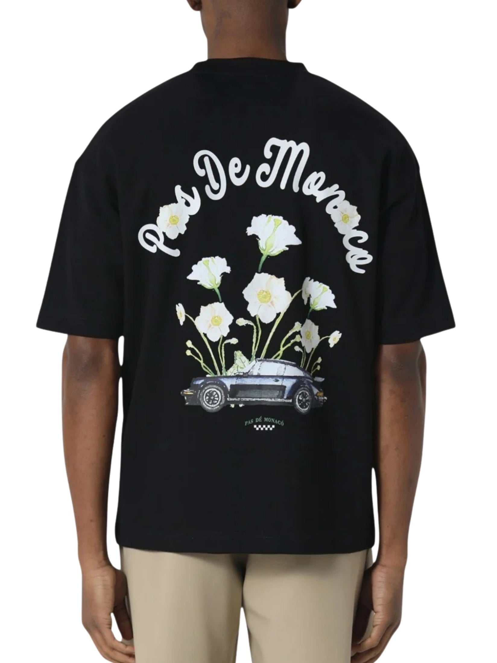 Pink reverie t-shirt black