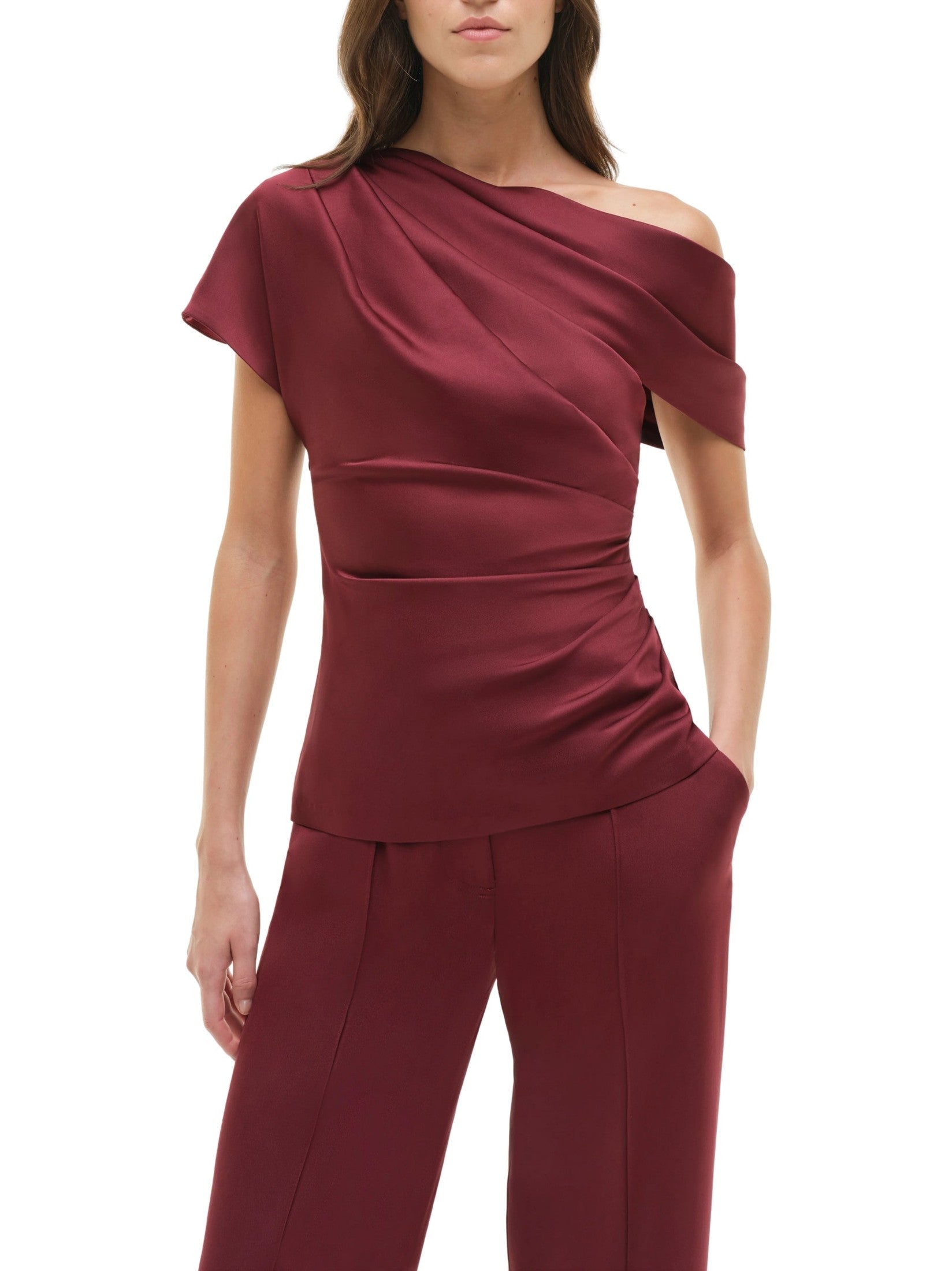 Phoebe draped top