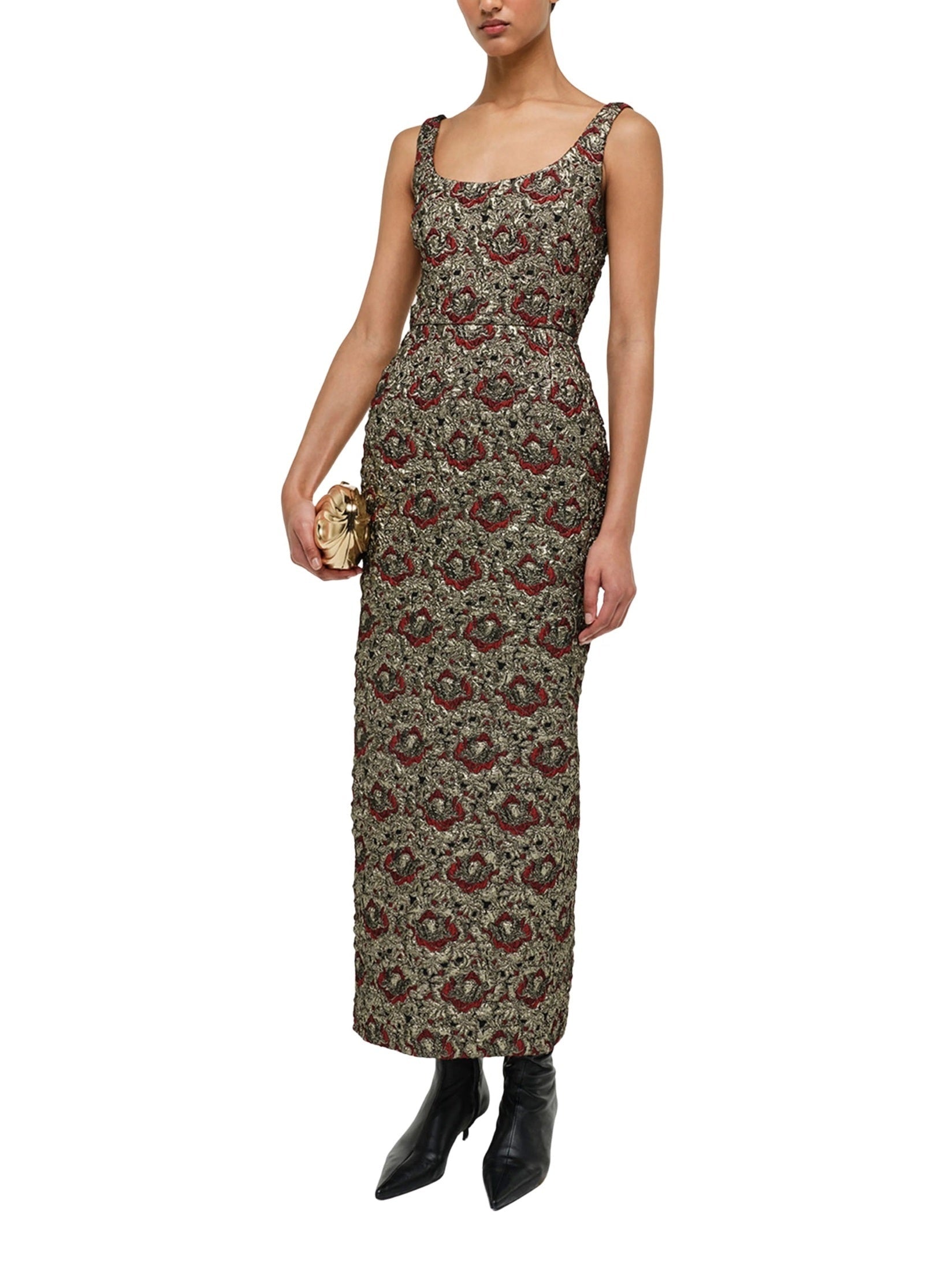 Ravenna s/l midi dress