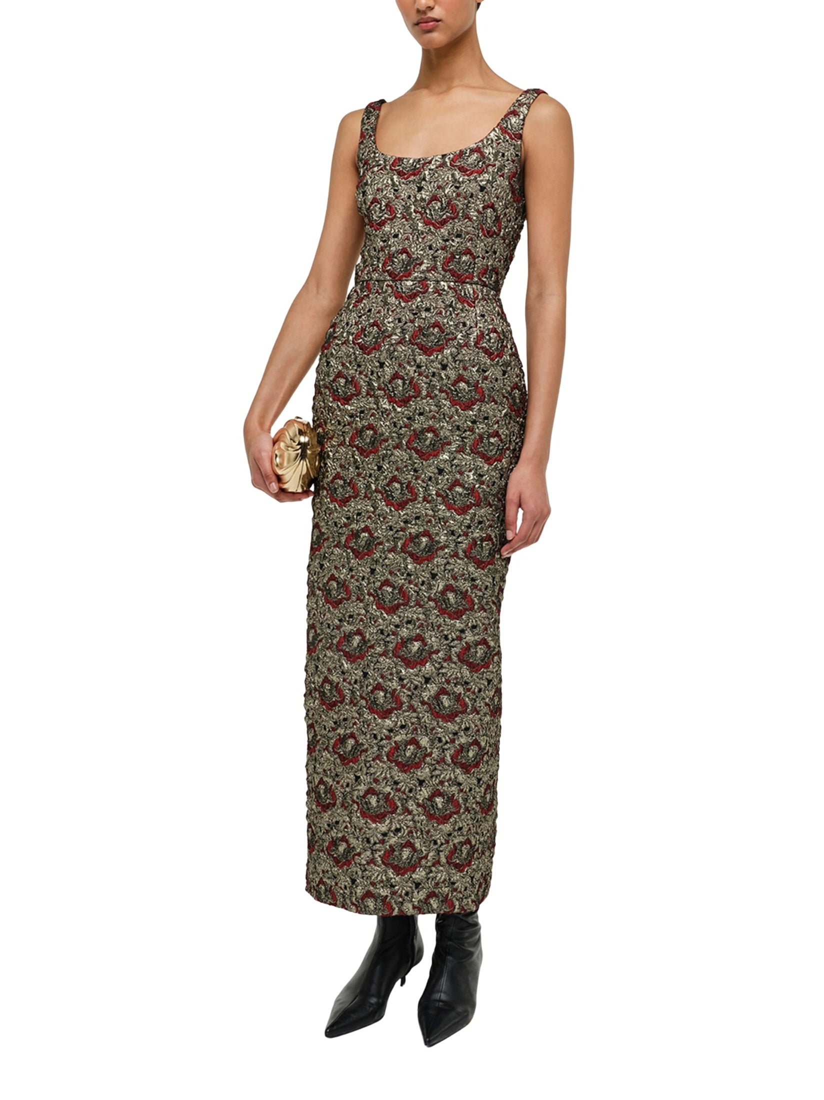 Ravenna s/l midi dress