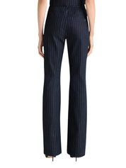 Shailene Metallic Pinstripe Pants