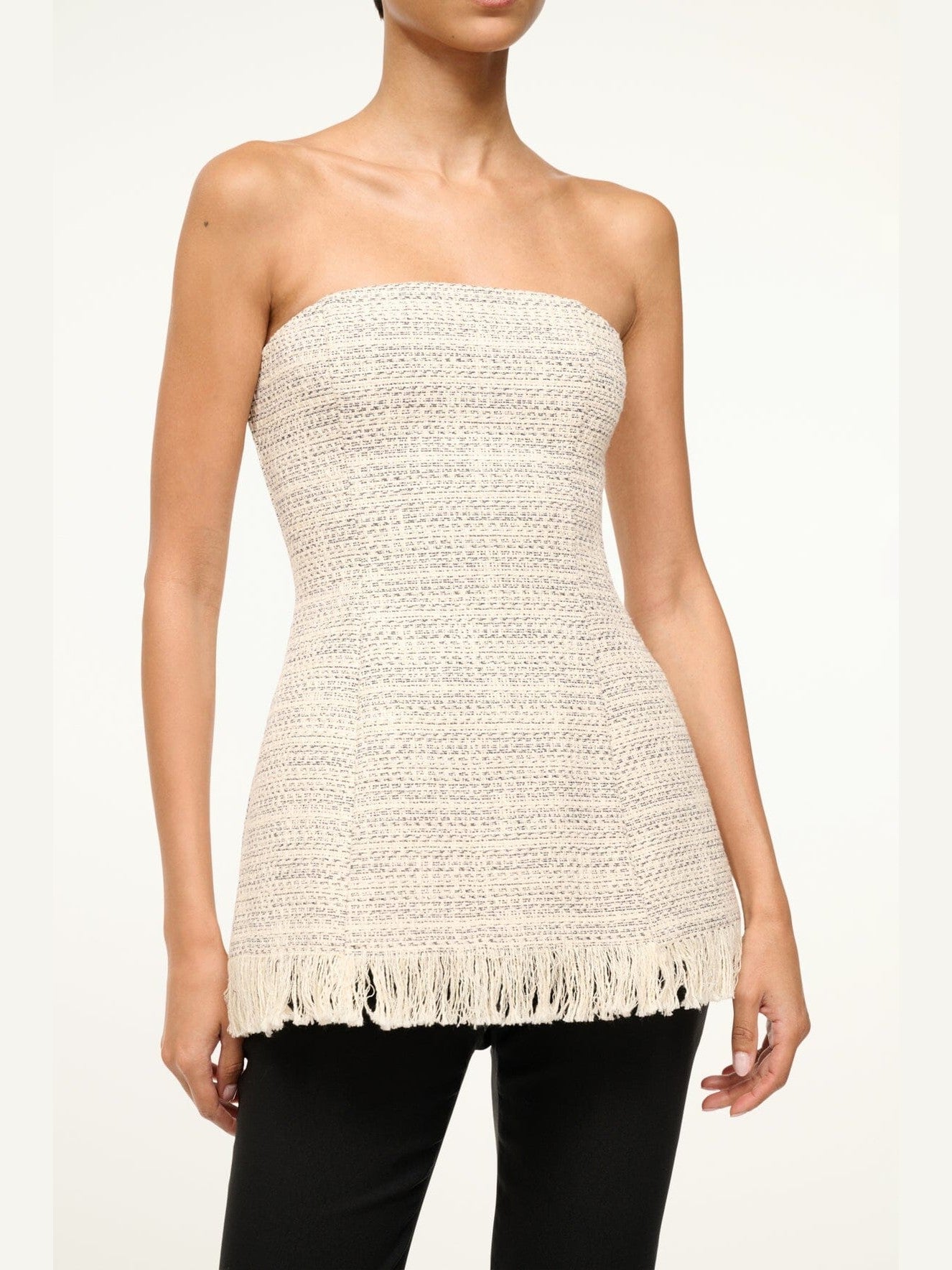 Silvia top ivory multi