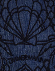 COCO EMBROIDERED DENIM SHIRT