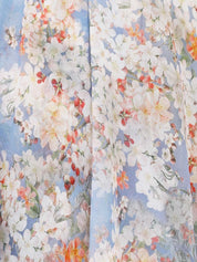 Cascadian tiered maxi dress
