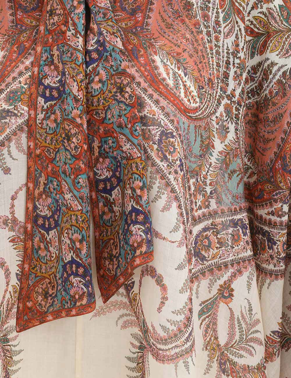 RHIANNON TIE NECK BLOUSE