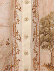 MEMENTO BUTTONED MIDI DRESS