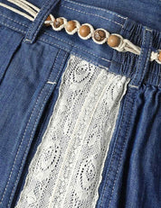 Awaken denim harem pant