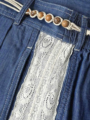 Awaken denim harem pant