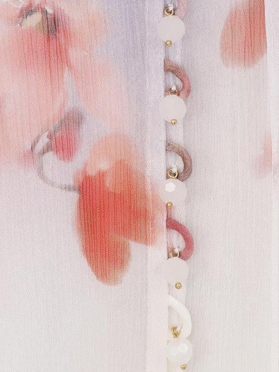 Crush smock blouse