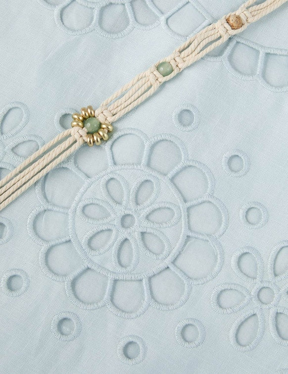 Awaken embroidered skirt