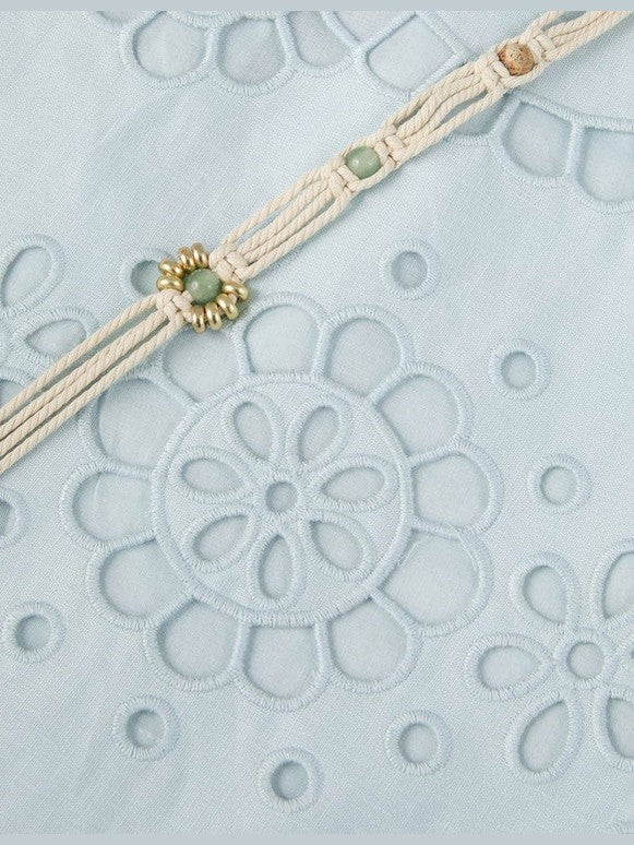 Awaken embroidered skirt