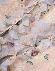 Rebellion scallop maxi dress