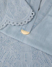 Daylight denim midi dress