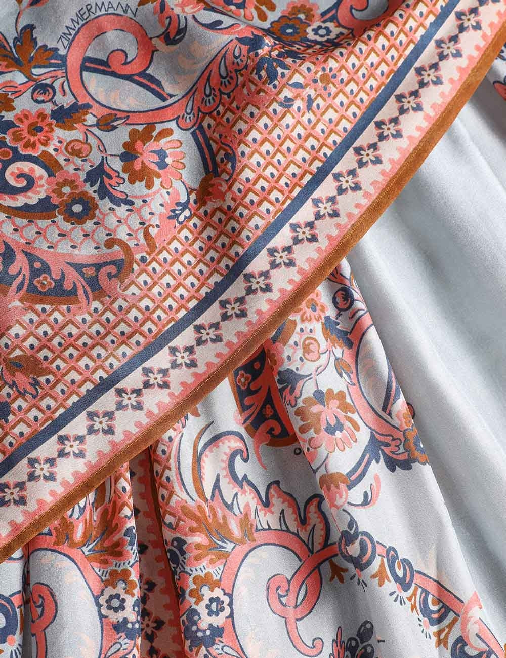 Aster scarf midi skirt
