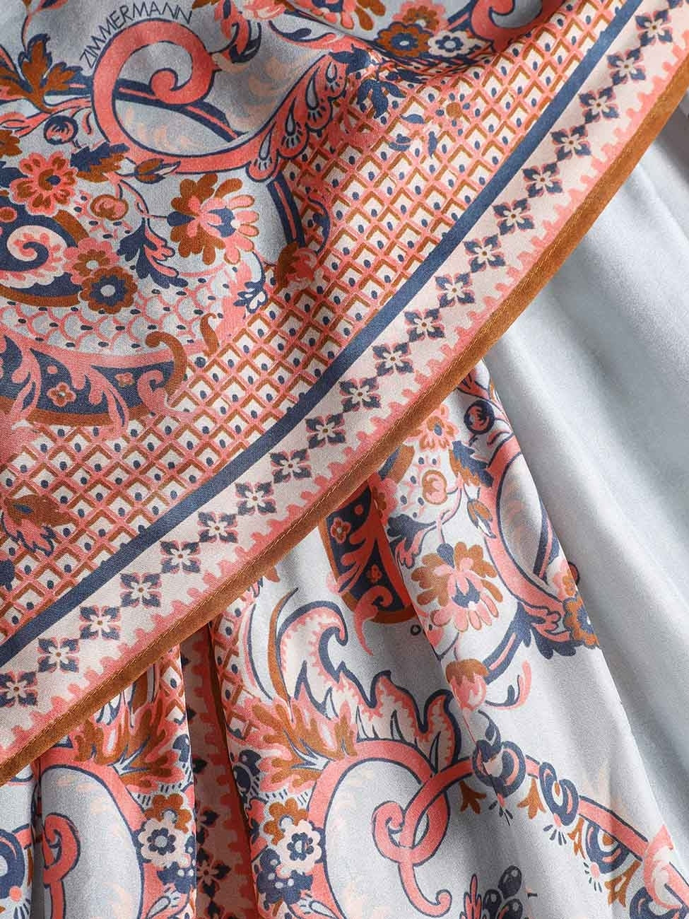 Aster scarf midi skirt