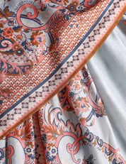 Aster scarf midi skirt