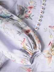 Rebellion button mini dress