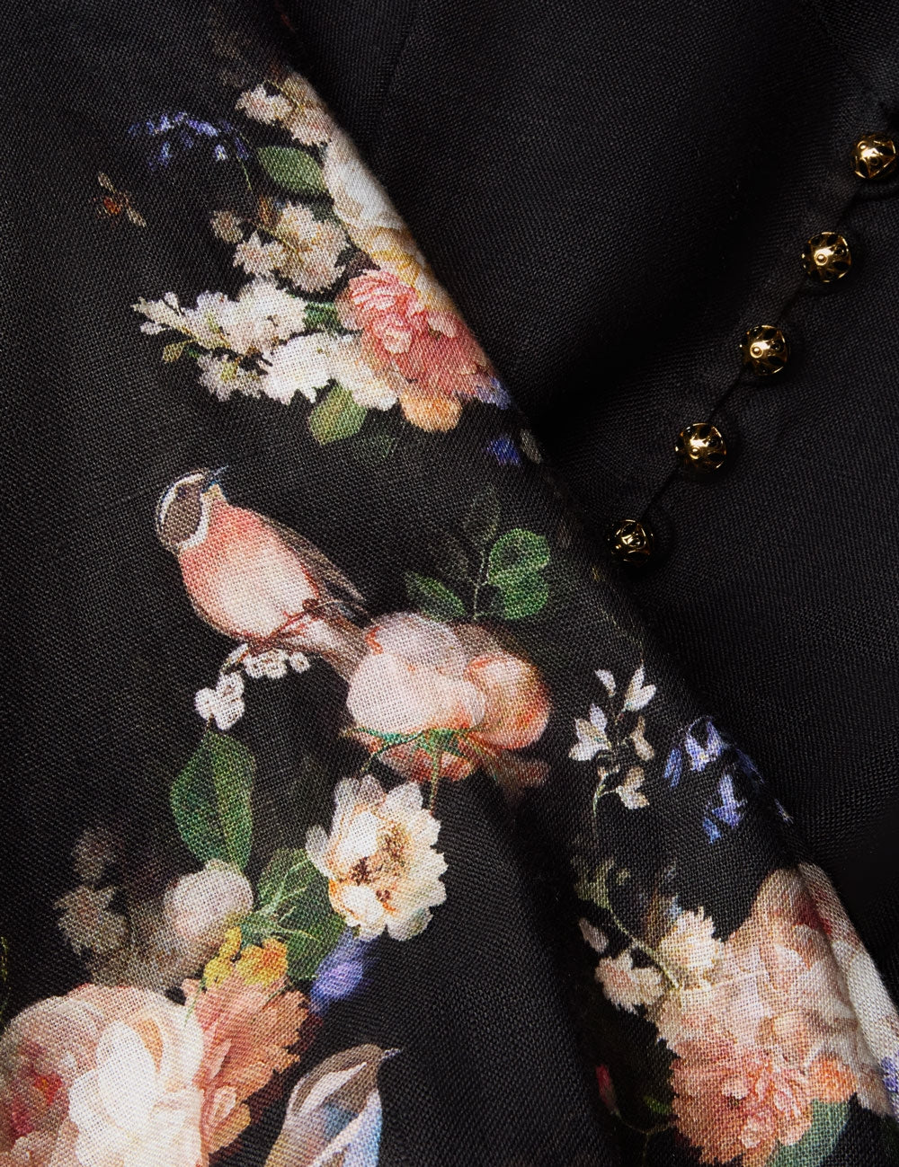Valiant button midi dress