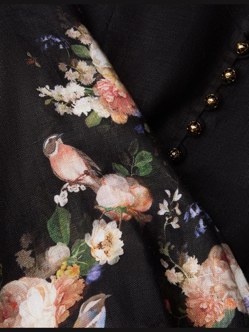 Valiant button midi dress