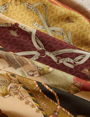 Valiant draped scarf skirt