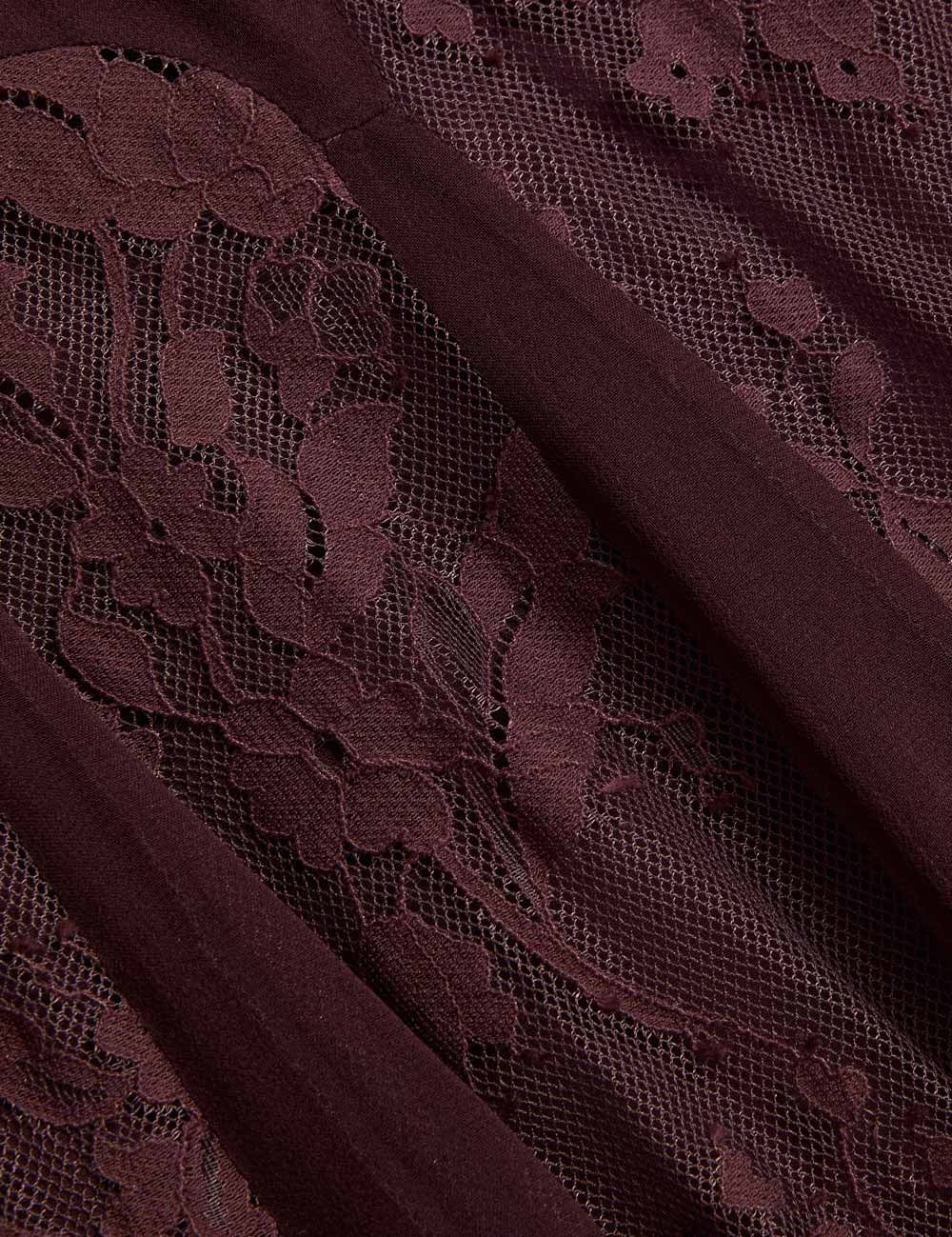 Valiant panelled maxi skirt