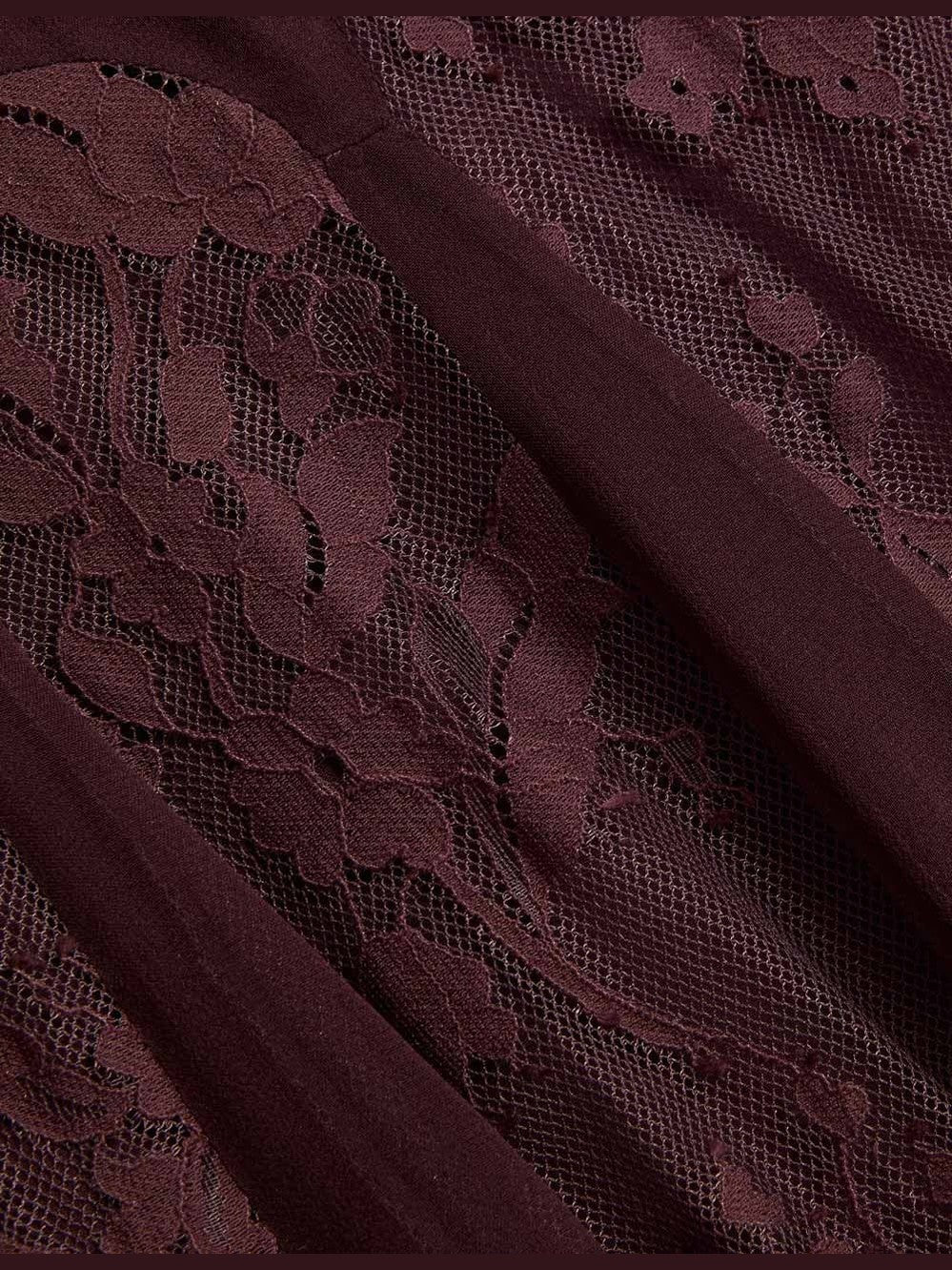 Valiant panelled maxi skirt