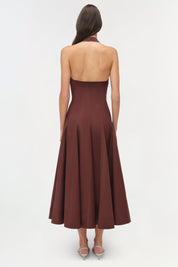 Melissa Cotton Halter Midi Dress