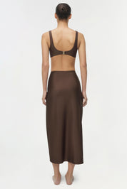 Eiana shell midi skirt