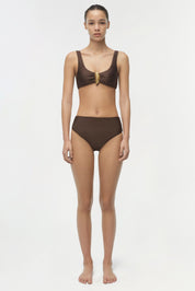 Veyra shell bikini top
