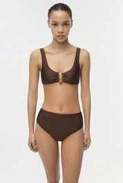 Veyra shell bikini top