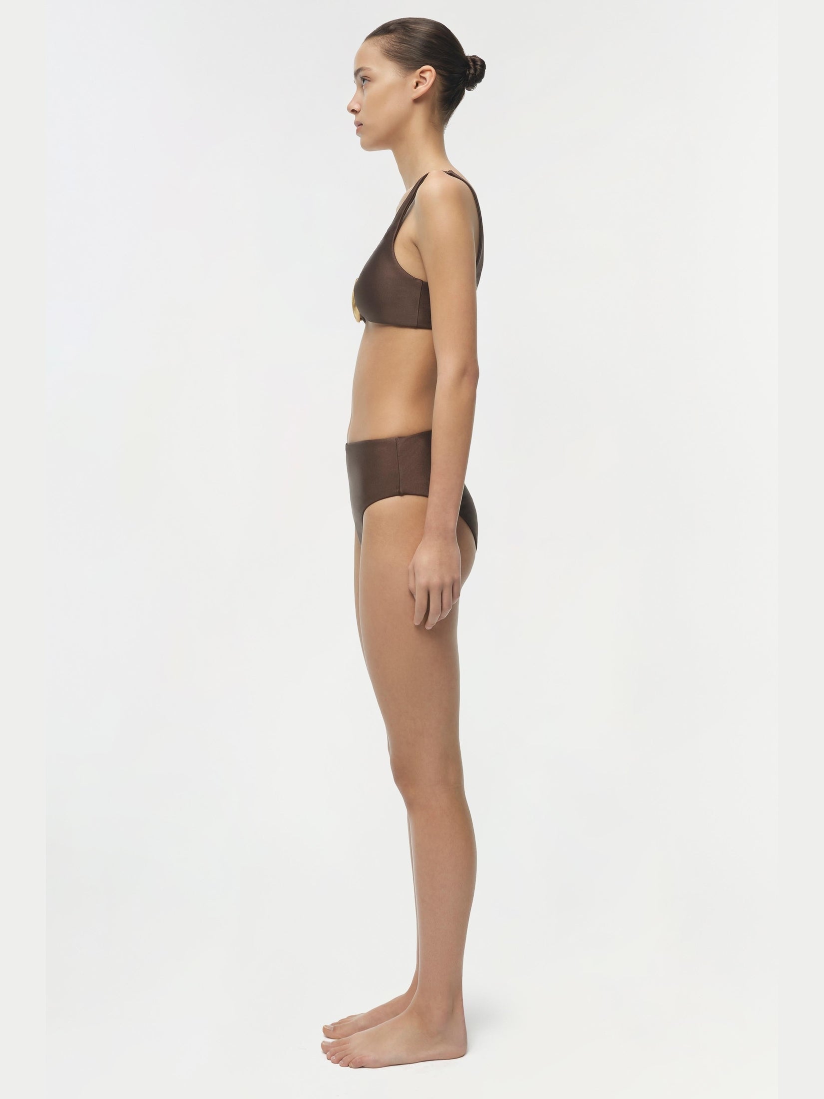 Gracie shell bikini bottom
