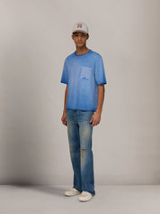Faded pocket box tee